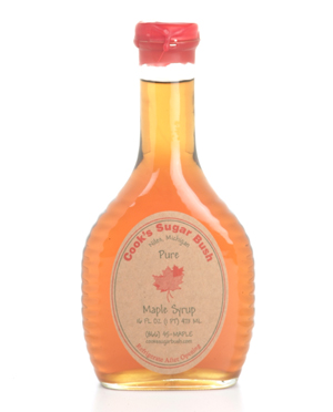 16 FL. OZ. Pure Maple Syrup in Glass Bottle